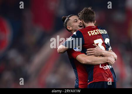 Morten Frendrup Genoa Cfc End Serie Editorial Stock Photo - Stock Image