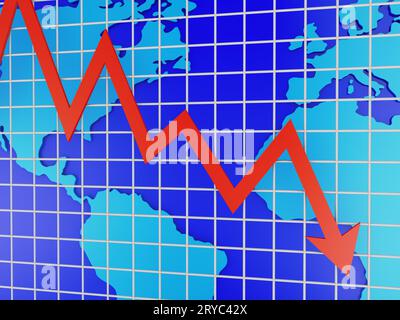 Blue world.Elements of this image furnished by NASA. Stock Photo