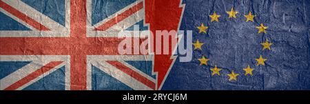 Britain exit from European Union relative image Stock Photo