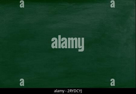 Green school chalkboard isolated on white Stock Photo