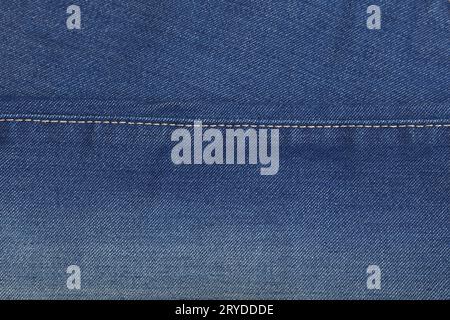 Blue washed jeans denim texture background Stock Photo