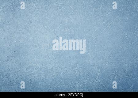 Grunge uneven blue concrete background texture Stock Photo
