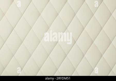 White leather upholstery background texture Stock Photo