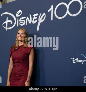 Madrid, Spain. 30th Sep, 2023. Alba Carrillo attend the DISNEY photocall celebrating its 100 years at the Teatro Real in Madrid, September 30, 2023, Spain (Photo by Oscar Gonzalez/Sipa USA) Credit: Sipa USA/Alamy Live News Stock Photo