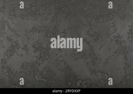 Grunge grey painted plaster wall background Stock Photo