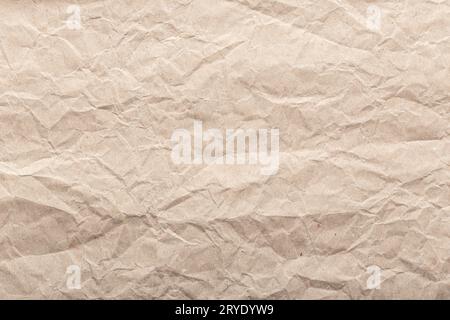 Crumpled paper background texture Stock Photo
