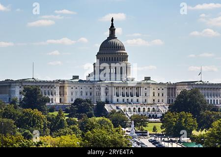 Washington D.C, USA. 20th Sep, 2013. The United States Capitol is the meeting place of Congress, the legislative branch of government. (Credit Image: © Ian L. Sitren/ZUMA Press Wire) EDITORIAL USAGE ONLY! Not for Commercial USAGE! Stock Photo