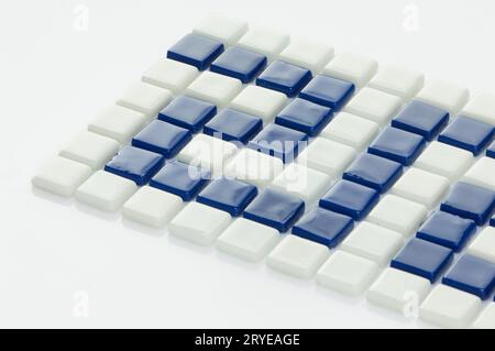 Square small tile Stock Photo