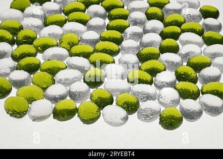 Round plastic pebbles Stock Photo - Alamy
