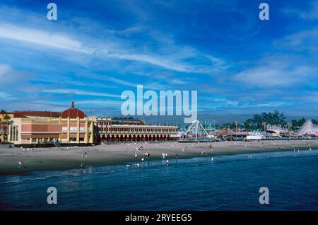 Santa Cruz Boardwalk, Santa Cruz, California Stock Photo