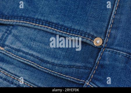 Jeans close up Stock Photo