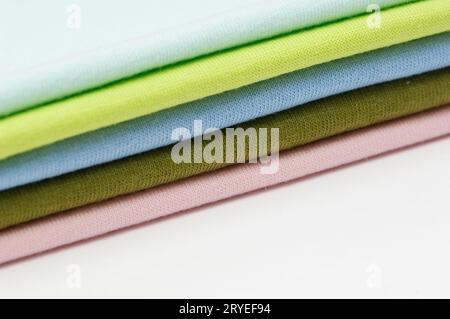 Backgrounds of fabrics and textiles Stock Photo