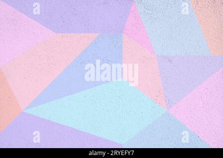 Colorful Concrete painted background texture Stock Photo