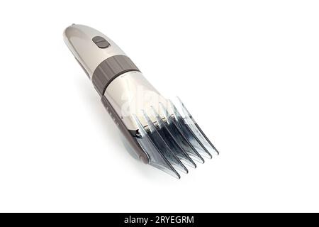 Hair clipper isolated on white background Stock Photo