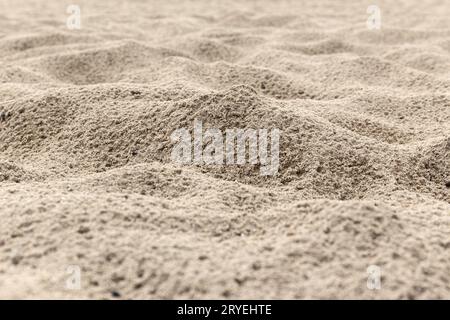 Sand background texture after rain Stock Photo