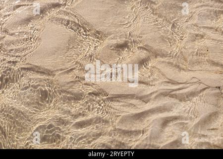 Sand underwater background texture Stock Photo