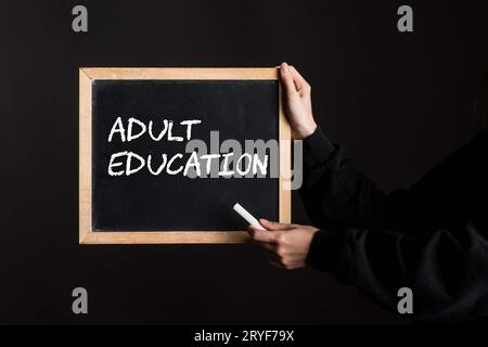 Adult education and lifelong learning Stock Photo