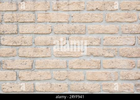 Brick wall background texture. Full frame Stock Photo