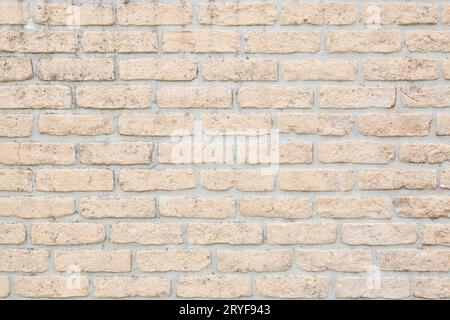Brick wall background texture. Full frame Stock Photo
