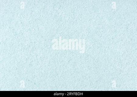 Turquoise colored sand background texture. Full frame Stock Photo
