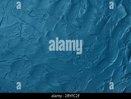 Blue uneven grunge surface abstract background Stock Photo