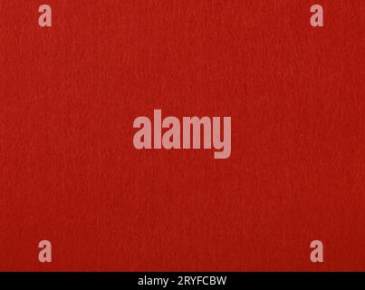 Scarlet red felt background texture Stock Photo