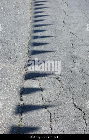 Light and shadow on objects Stock Photo