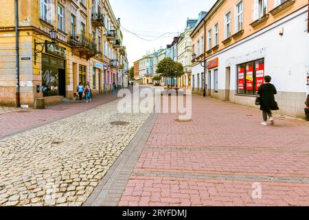 The city of Tarnow is not only the unique beauty of the Old Town, which has preserved medieval streets, architectural masterpieces of Gothic. Stock Photo