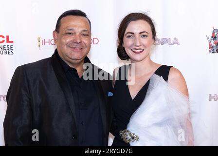 Hollywood, California, USA. 29th September 2023. attending the 3rd Annual iHollywood Film Fest at the TCL Chinese Theatres in Hollywood, California. Credit: Sheri Determan Stock Photo