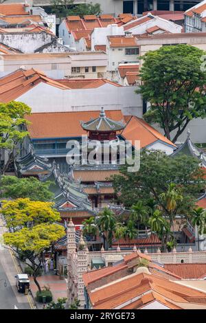 Thian hock keng temple Stock Photo