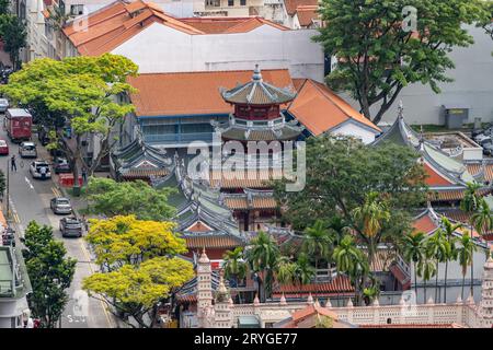 Thian hock keng temple Stock Photo