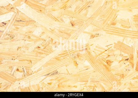 Wood chipboard background texture. Full frame Stock Photo