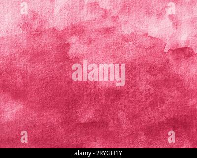 Viva Magenta 2023 Color Gradient Watercolor Background Stock Photo