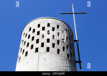 Evangelical protestant church of Beligny in Villefranche sur Saone, France Stock Photo