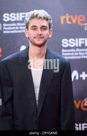 September 30, 2023, Donostia / San Sebastian, Euskadi, Spain: Guillermo Campra attended Closing Ceremony Red Carpet during 71st San Sebastian International Film Festival at Kursaal Palace on September 30, 2023 in Donostia / San Sebastian, Spain (Credit Image: © Jack Abuin/ZUMA Press Wire) EDITORIAL USAGE ONLY! Not for Commercial USAGE! Stock Photo
