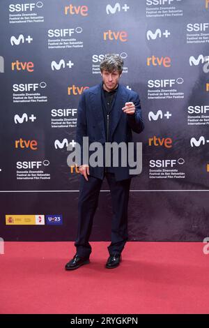 September 30, 2023, Donostia / San Sebastian, Euskadi, Spain: Luc Knowles attended Closing Ceremony Red Carpet during 71st San Sebastian International Film Festival at Kursaal Palace on September 30, 2023 in Donostia / San Sebastian, Spain (Credit Image: © Jack Abuin/ZUMA Press Wire) EDITORIAL USAGE ONLY! Not for Commercial USAGE! Stock Photo