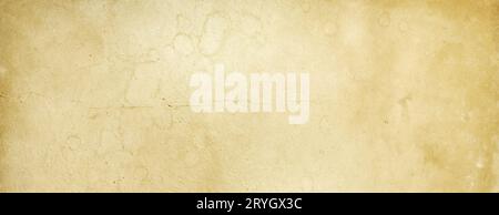 Old parchment paper. Banner texture Stock Photo