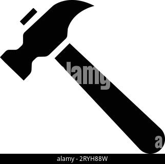 Hammer Icon Repair Construct Construction Hit Tool Industry Equipment ...
