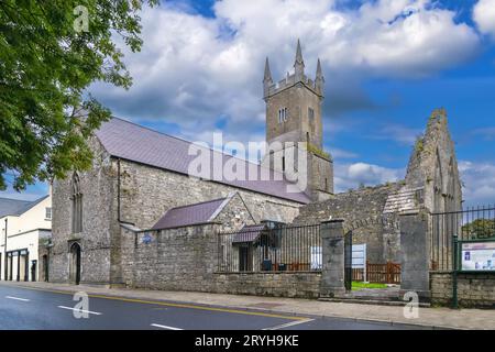 Ennis Friary, Ennis, Ireland Stock Photo