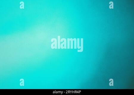Abstract teal blue background with noise Stock Photo