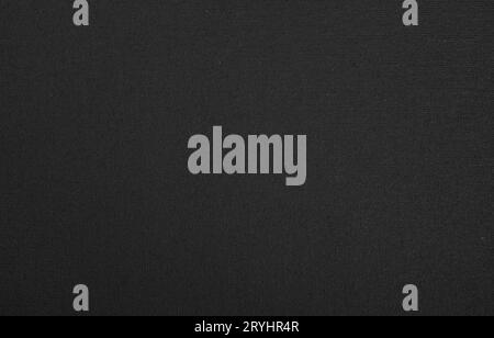 Blank black canvas background texture Stock Photo