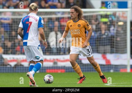 Wout Faes #3 of Leicester City during the Premier League match Leicester  City vs Brighton and Hove Albion at King Power Stadium, Leicester, United  Kingdom, 21st January 2023 (Photo by Mark Cosgrove/News