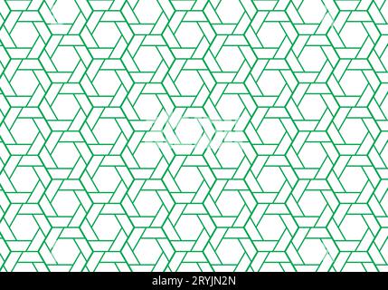 Abstract background hexagon Seamless Geometric Vector Pattern Stock Vector