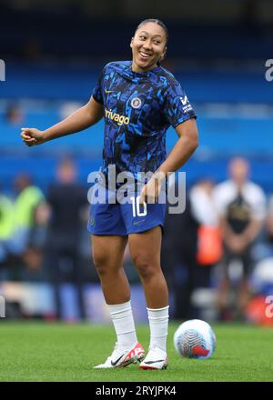 London, UK. 1st Oct, 2023. Lauren James of Chelsea during the The FA Women's Super League match at Stamford Bridge, London. Picture credit should read: David Klein/Sportimage Credit: Sportimage Ltd/Alamy Live News Stock Photo