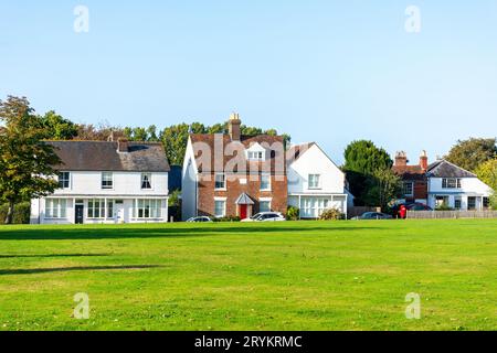 Houses on The Moor, Hawkhurst, Kent, England, United Kingdom Stock Photo