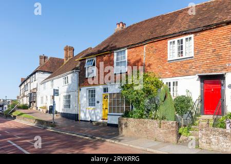 Period houses, High Street, Robertsbridge, East Sussex, England, United Kingdom Stock Photo