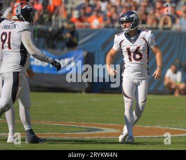 Denver Broncos kicker Wil Lutz's 51-yard FG gives Broncos 31-28 lead over  Bears in fourth quarter