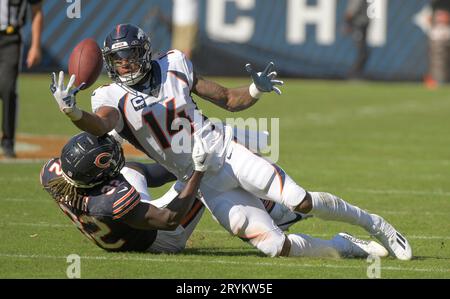 Chicago Bears cornerback Terell Smith (32) runs on the field during the ...