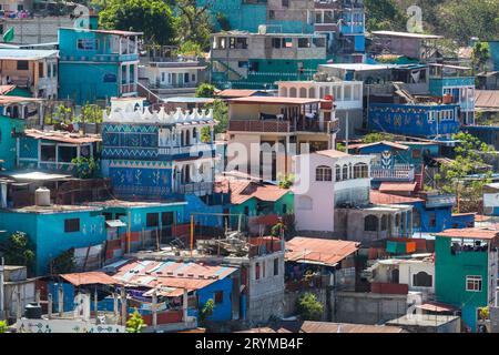 Colorful street Stock Photo