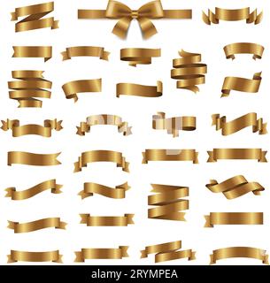 Elegant Bows Ribbons Pattern Vector Illustration Design Stock Vector 